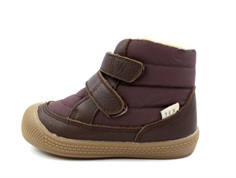 Wheat dark brown winter boot Daxi with TEX